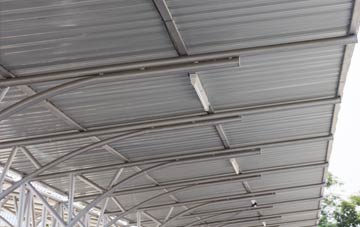 installing Turton Bottoms metal roofing